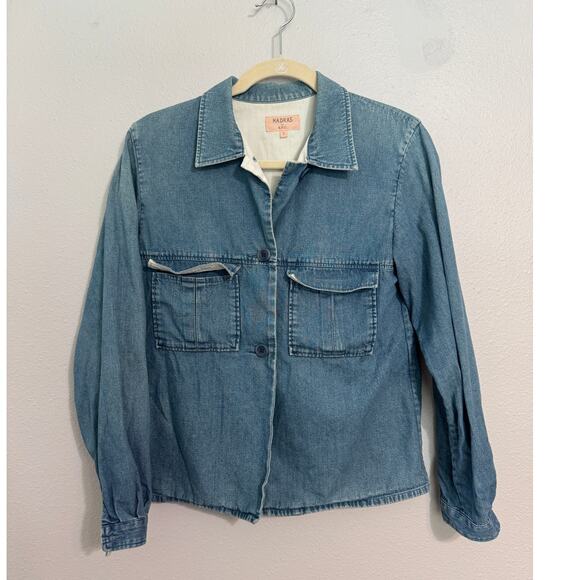 Madras by A.P.C. Denim Jakcet / Blouse - Picture 2 of 5